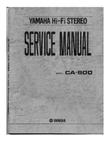 Yamaha CA-800-Service-Manual 
